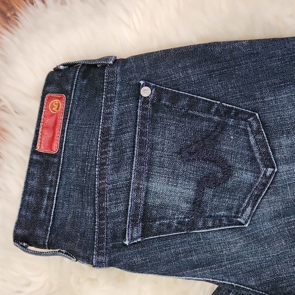 AG Casablanca Cut Dark Wash Women's Jeans - Picture 2 of 8